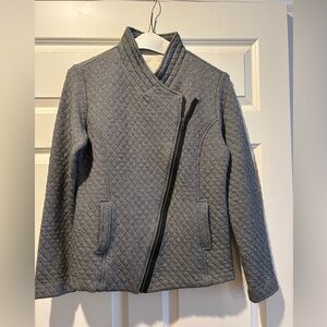 CAbi Gray Quilted Jacket